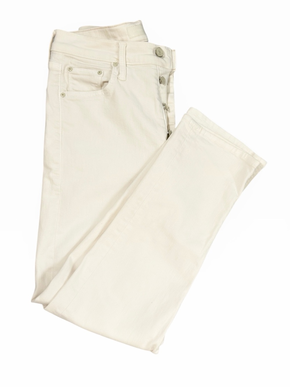 MOTHER Tomcat Ankle Jean in Cream Puffs Size 26 - Picture 7 of 10